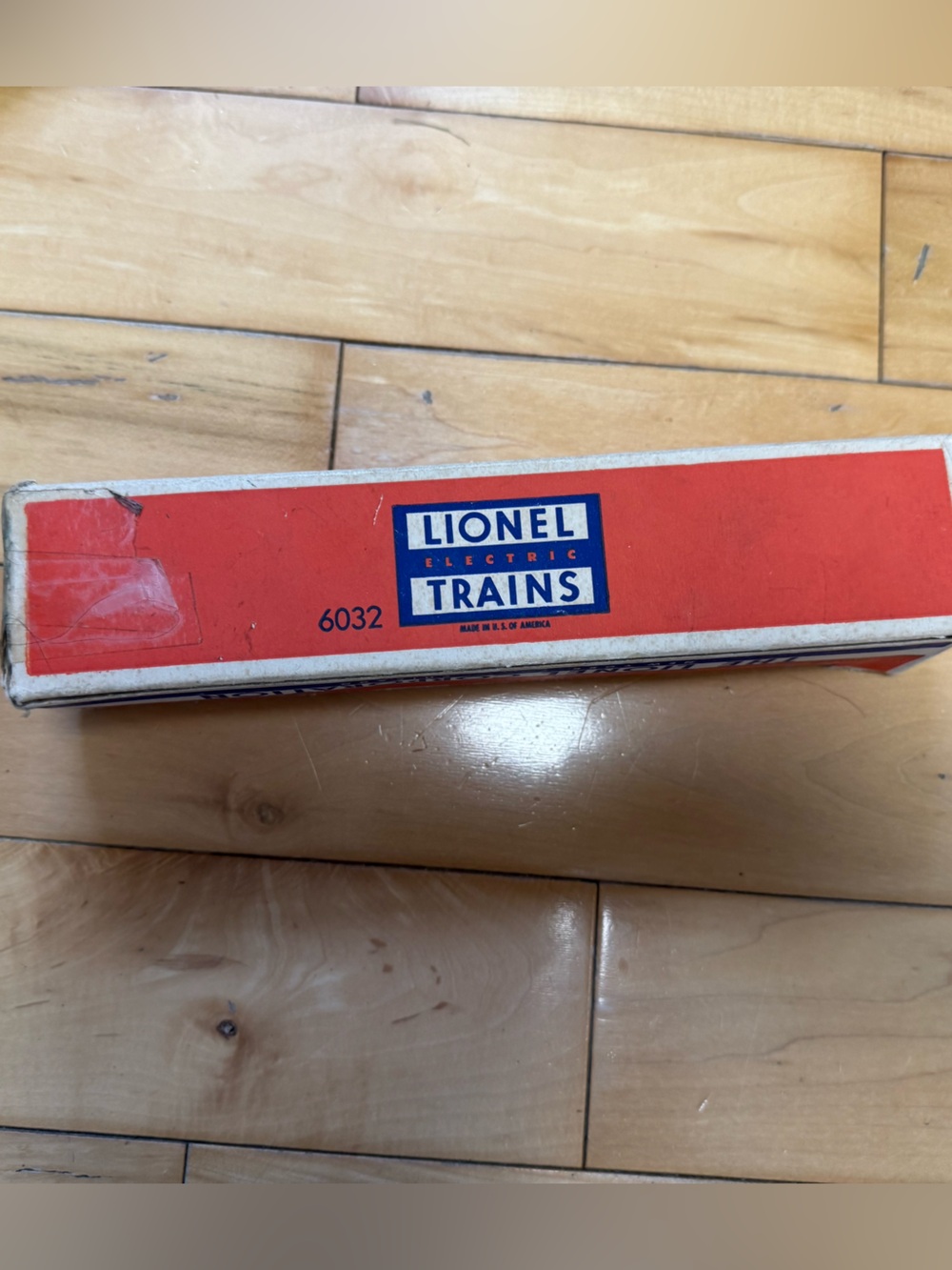 Lionel Trains Collectible Box in Red